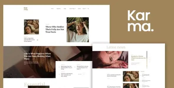 Karma – Blog & Magazine Elementor Template Kit