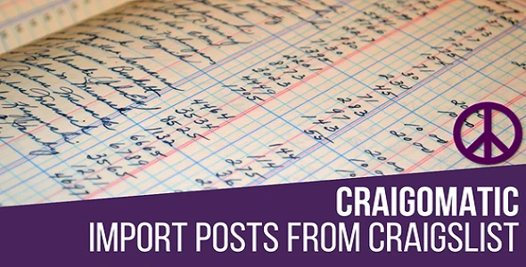 Craigomatic – Craigslist Automatic Post Generator Plugin for WordPress