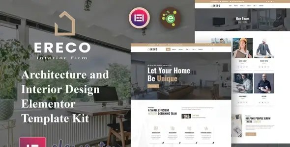 Ereco – Architecture & Interior Design Elementor Template Kit